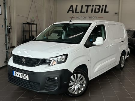 Peugeot Partner Utökad Last PRO+ L2 1.5 BHDi 130 AUT Kamera/Värmare/Drag/V-däck