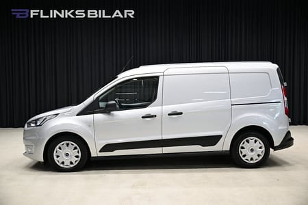 Ford Transit Connect 210 LWB 100HK L2|Automat|Inredd|Dubbeldörr|Drag|Värmare