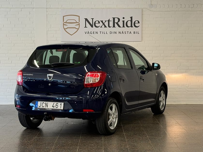 Bild 4 av Dacia Sandero 0.9 TCe Euro 5 | Dragkrok | NyBesiktigad | SoV-Hjul