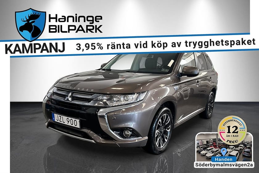 Bild 1 av Mitsubishi Outlander PHEV CVT Comfort/SUPERDEAL 3.95%/KAMKEDJA