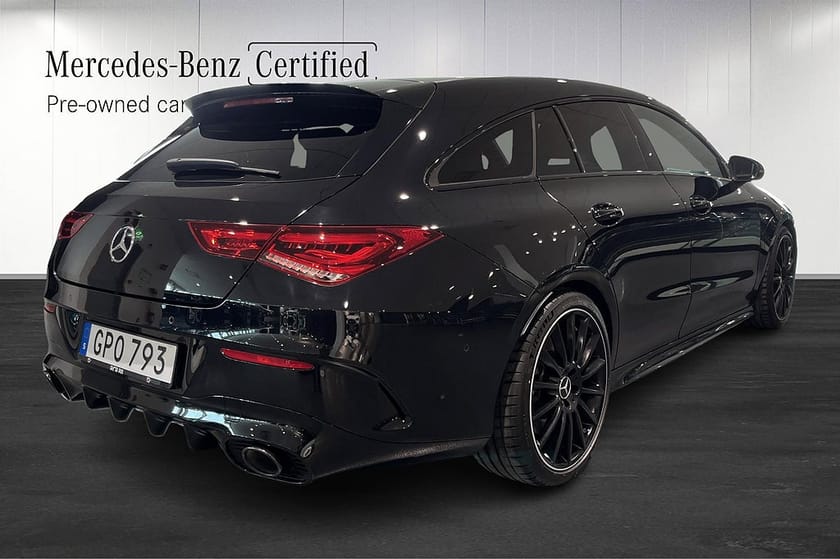 Bild 3 av Mercedes-Benz AMG CLA 35 4MATIC Shooting Brake CLA35 Line PANO//BURMESTER//DRAG