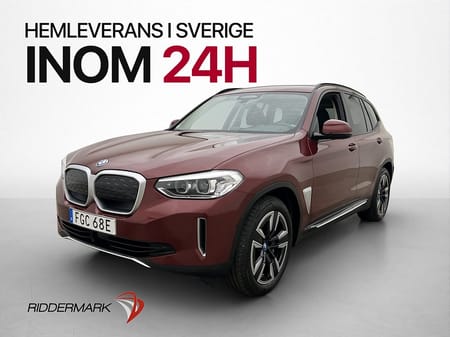 BMW iX3 286hk Charged Panorama Kamera Navi CarPlay Dragkrok