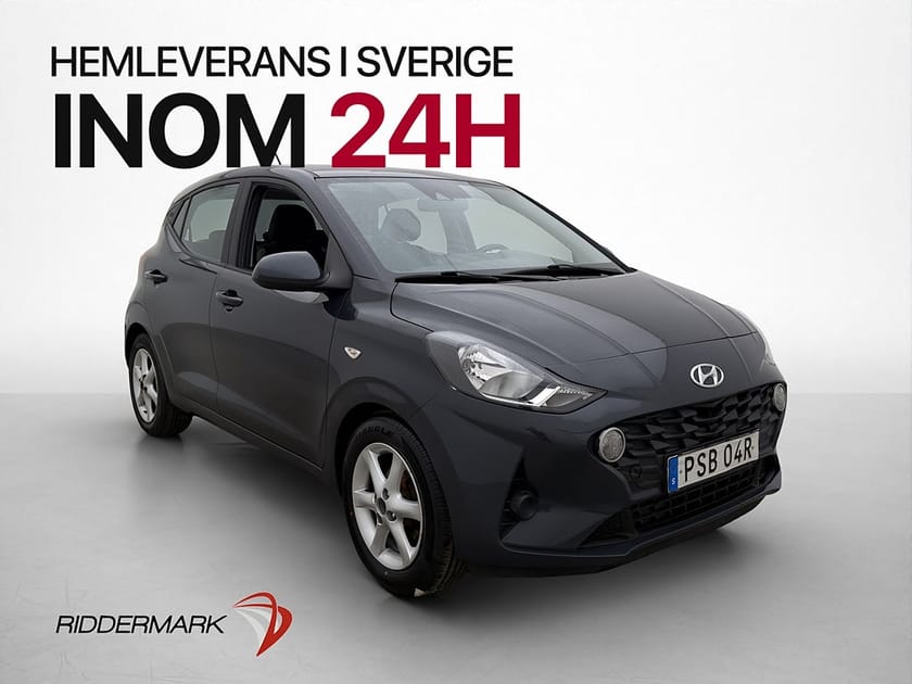 Bild 3 av Hyundai i10 67hk Automat CarPlay Rattvärme LÅGAMIL