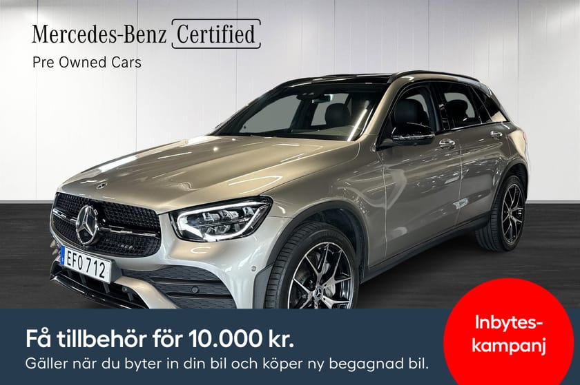 Bild 1 av Mercedes-Benz GLC 300 de 4MATIC 4 MATIC AMG Panorama Drag Värmare Carplay 360°