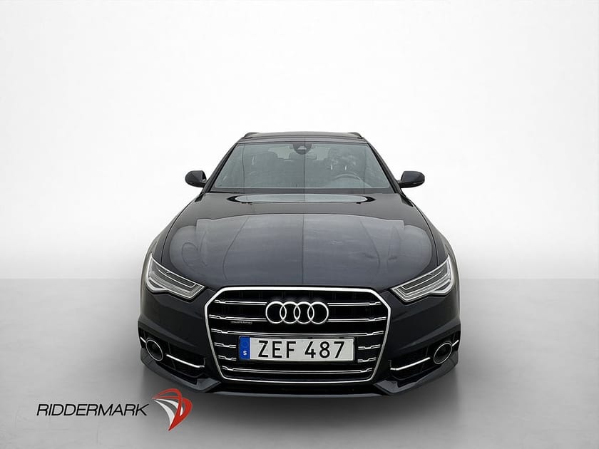 Bild 2 av Audi A6 Avant 3.0 TDI V6 Q 272hk S-Line Skinn Drag Värmare Matrix