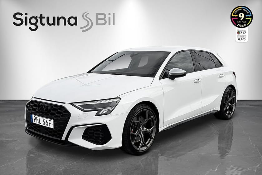Bild 1 av Audi S3 Sportback 310hk quattro / Svart opt / Sportstolar