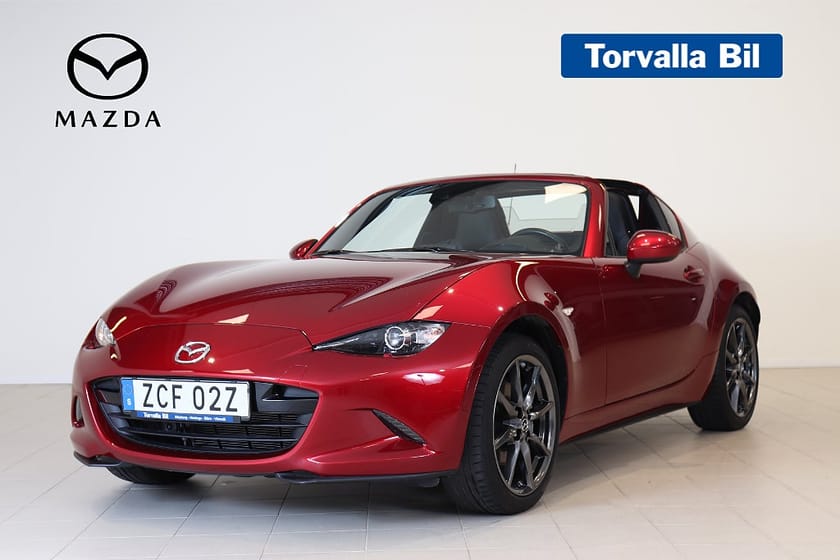 Bild 1 av Mazda MX-5 RF 2.0 184HK Automat Skinn BOSE Navigation 1 ÄGARE