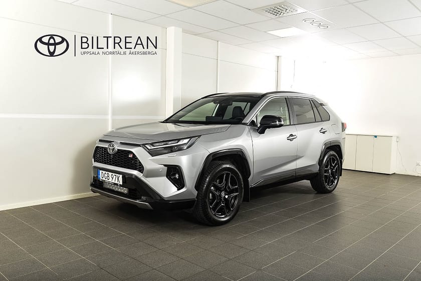 Bild 1 av Toyota RAV4 Hybrid AWD-i 2.5 Elhybrid AWD GR Sport Drag Pano JBL Carplay 360°