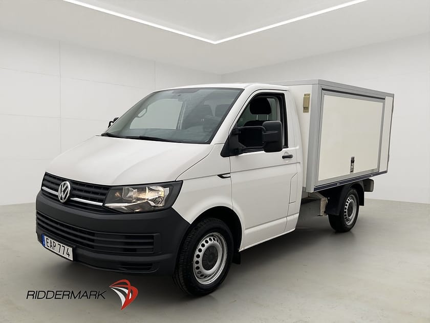 Bild 3 av Volkswagen Transporter Chassi Cab 150hk PÅBYGGNAD Värmare Dragkrok Moms