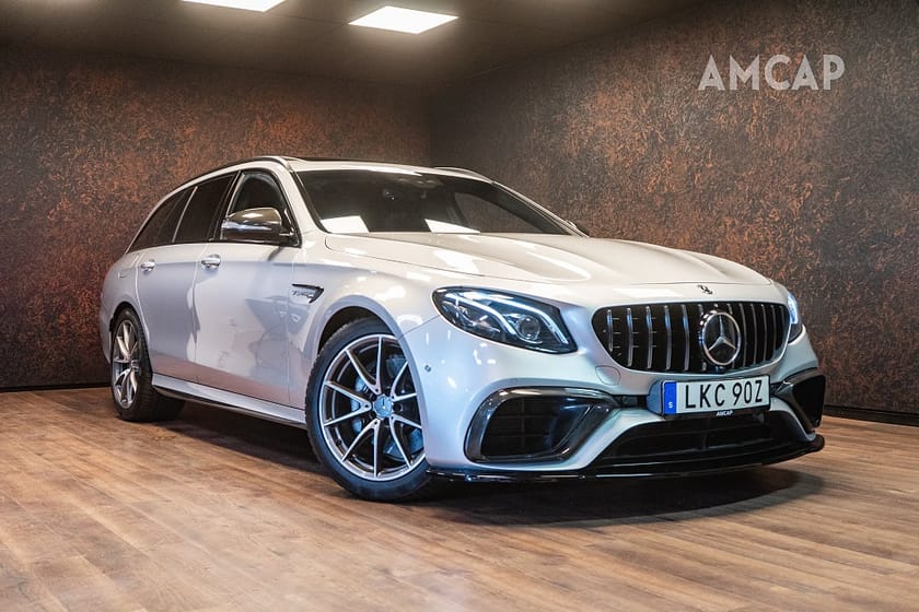 Bild 1 av Mercedes-Benz AMG E 63 T 4MATIC+ 4M+ | Skalstolar | Kolfiber | SE SPEC | 4751kr/mån