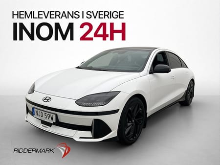 Hyundai Ioniq 6 77.4 kWh AWD Pano 360° BOSE HUD Dragkrok
