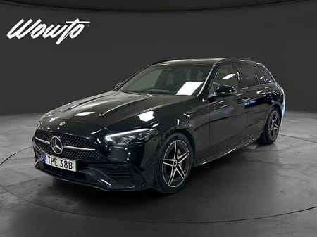 Mercedes-Benz C 200 T 4MATIC AMG Night Drag Värmare Moms