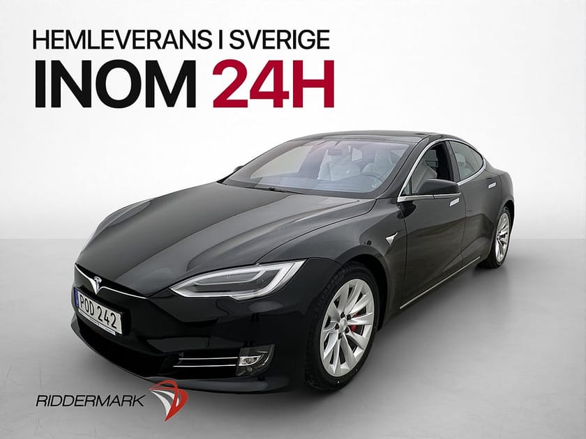 Bild 3 av Tesla Model S P100D Ludicrous 761hk AWD Ljus interiör FSD