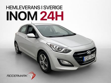 Hyundai i30 1.6 GDI 135hk Comfort Bluetooth Farthållare