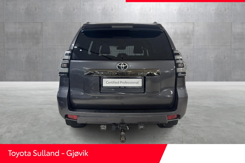 Bilde 4 av Toyota Land Cruiser 5-dørs 204hk GX | Bøyle m/1000m | Komplett service | Velholdt