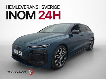 Audi A6 Avant e-tron quattro S-Line Luftfjädring Passagerardisplay