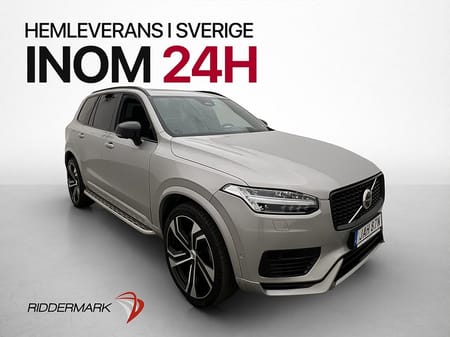 Volvo XC90 7 Säten Recharge T8 AWD 7-Sits B&W Pano HuD 360 Skinn HuD
