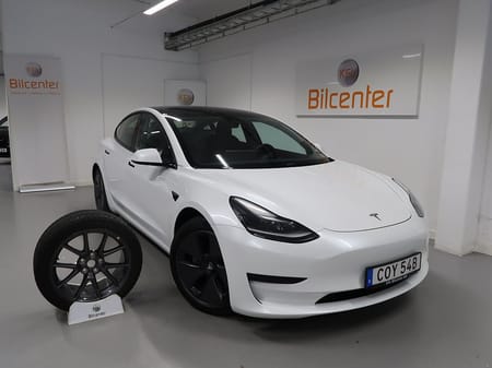 Tesla Model 3 Standard Range V-Däck ingår Navi-Kamera-Pano-Skinn-Elst