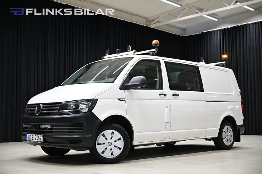 Bild 1 av Volkswagen Transporter Kombi 4Motion 150HK L2 Dubbelhytt|Kombi|Dubbeldörr|V-Inredd