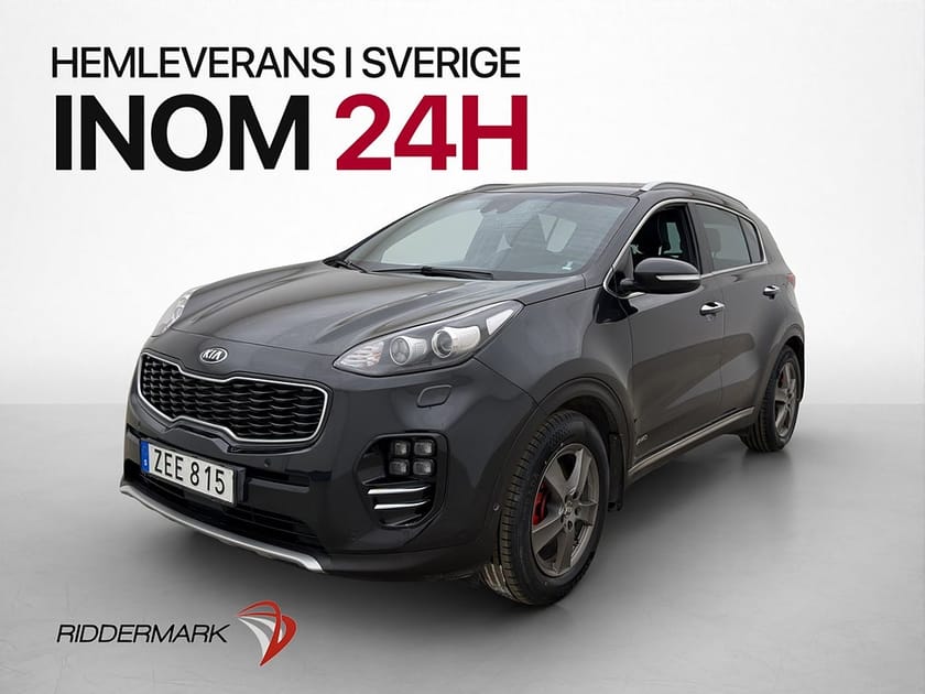 Bild 1 av Kia Sportage T-GDI AWD GT-Line Kamera JBL Läder Drag Elstol