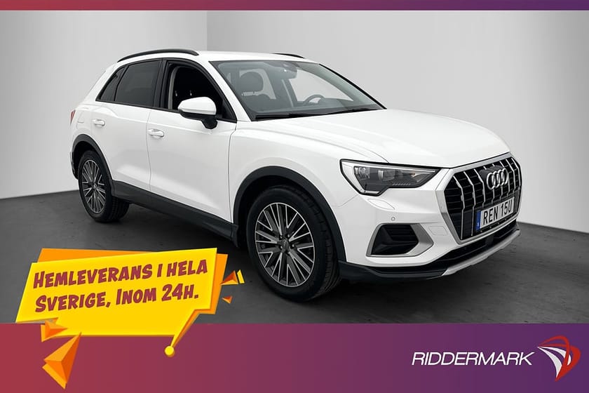 Bild 1 av Audi Q3 35 TFSI Cockpit P-Sensorer Bluetooth Farthållare