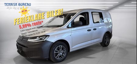 Volkswagen Caddy Cargo 4 Motion, Webasto, Kamera LED. Servicehefte.