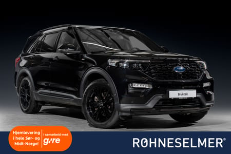 Ford Explorer Plug-In Hybrid ST-Line 3.0 V6 Phev App Krok Massasje 360 Acc Forvarme
