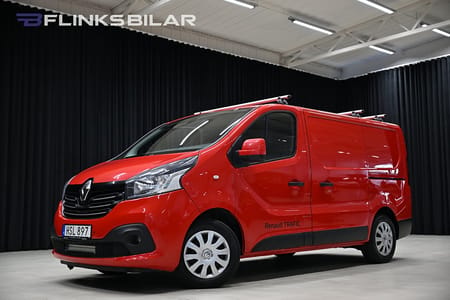 Renault Trafic Skåpbil dCi 125HK Inredd|Dubbeldörr|Drag|Värmare|GPS|Backkamera