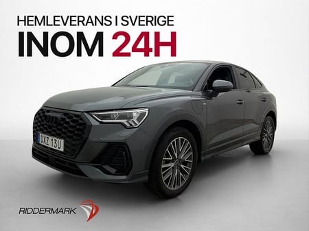 Audi Q3 Sportback 45 TFSI e 245hk S-Line Cockpit Dragkrok