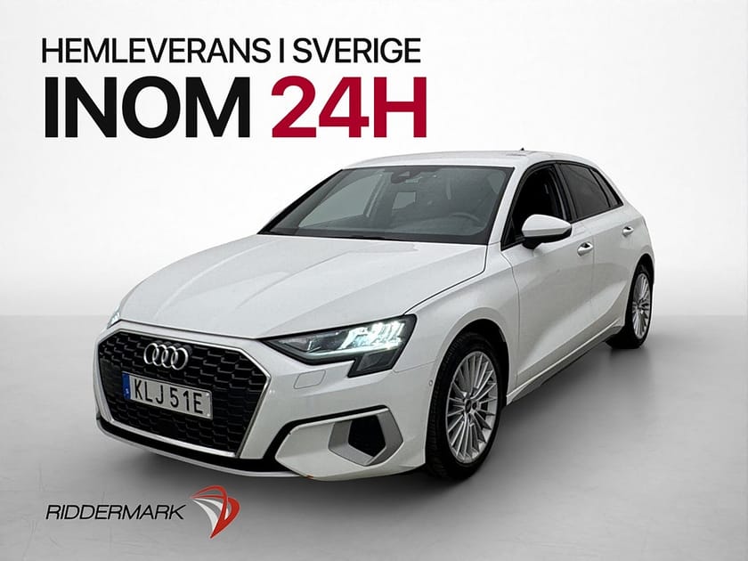 Bild 1 av Audi A3 Sportback 35 TFSI 150hk Cockpit Kamera CarPlay