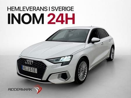 Audi A3 Sportback 35 TFSI 150hk Cockpit Kamera CarPlay