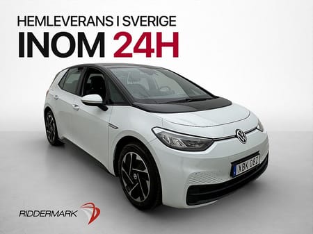 Volkswagen ID.3 Pro Performance 204hk Navi Rattvärme CarPlay