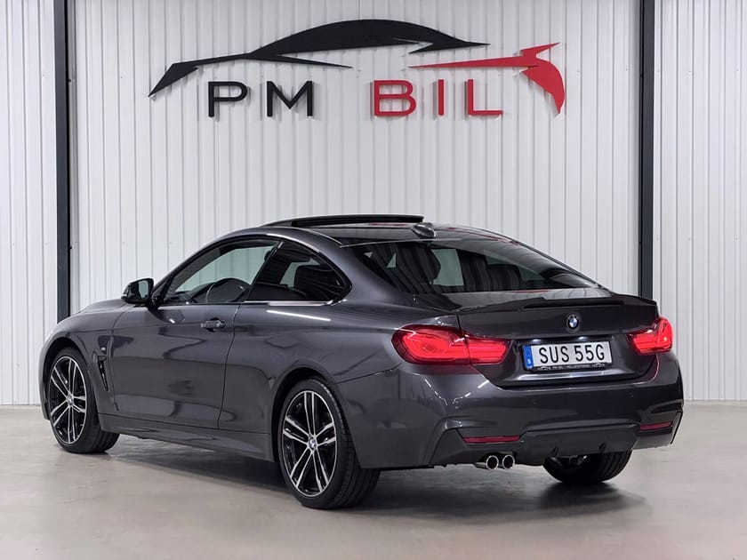 Bild 4 av BMW 420d xDrive Coupé M-Sport Taklucka Cockpit H&K HUD Keyless