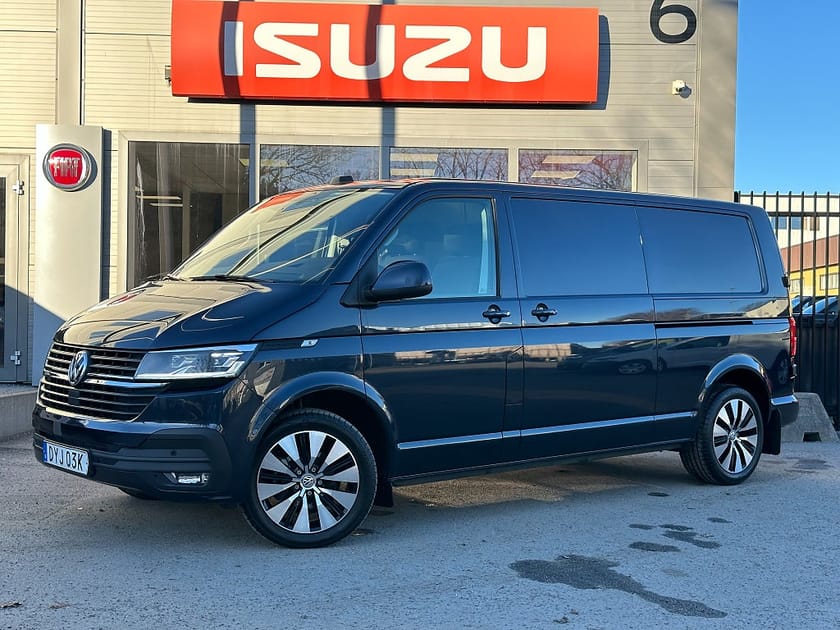 Bild 1 av Volkswagen Transporter 2.0 TDI DUBBLA SKJUT | VÄRMARE | NYSERVAD