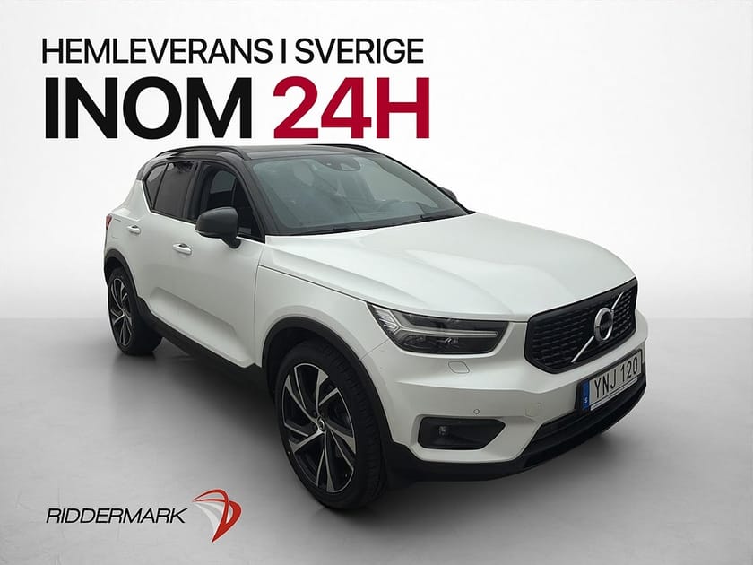 Bild 1 av Volvo XC40 D4 AWD R-Design Pano *Unik Interiör* Kamera Drag