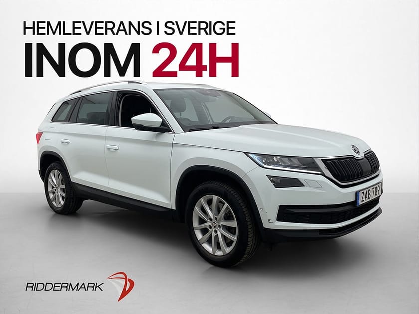 Bild 1 av Škoda Kodiaq 7-Seater Skoda 2.0 TSI 4x4 Business 7-Sits Pano 360° P-Värmare