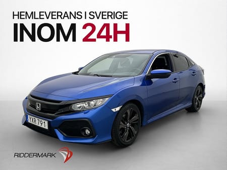 Honda Civic 126hk Elegance Kamera Navi 6247 Mil! *SE SKICK*