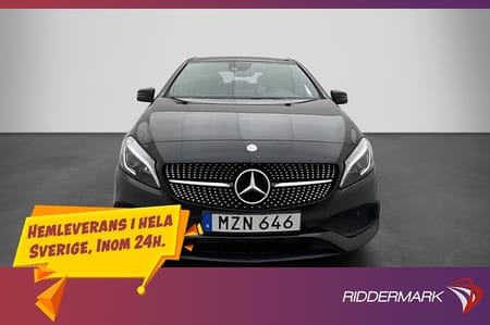 Mercedes-Benz A 180 AMG Night Sensorer Navi Halvskinn