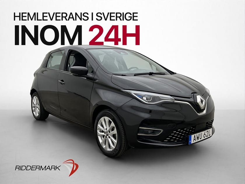 Bild 1 av Renault ZOE R110 52 kWh Friköpt Batteri Kamera Navi Värme