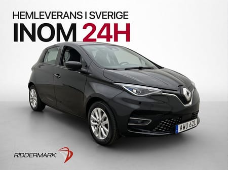 Renault ZOE R110 52 kWh Friköpt Batteri Kamera Navi Värme