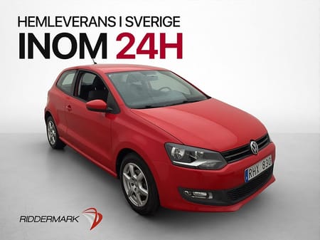 Volkswagen Polo 1.2 TSI 90hk Masters Farthållare Bluetooth