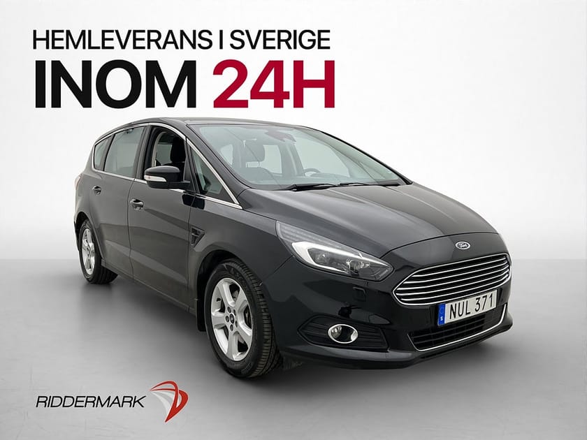 Bild 1 av Ford S-Max 180hk Business 7-Sits Navi Värmare Adaptiv-Fart