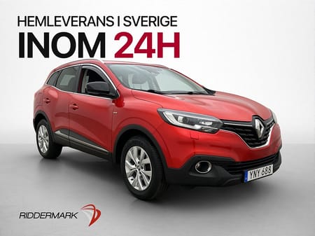 Renault Kadjar 1.2 TCe LIMITED Kamera Navi 1 Ägare 130hk