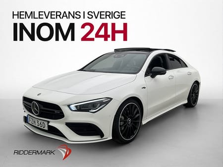 Mercedes-Benz AMG CLA 35 4MATIC 4M Coupé Premium Pano 360° P-Värm