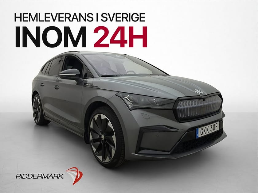 Bild 4 av Škoda Enyaq iV 80x Skoda Sportline Pano Head Up Canton Dragkrok 360°