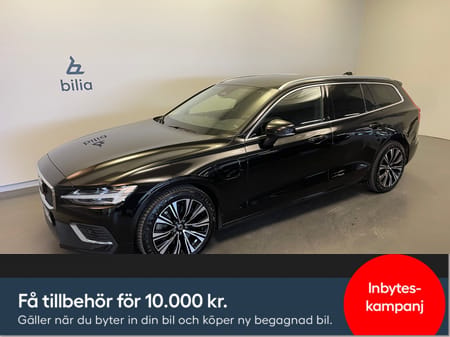 Volvo V60 Recharge T6 Core Edition / Tonade rutor / Backkamera / Navigation / 10.000kr tillbehör /