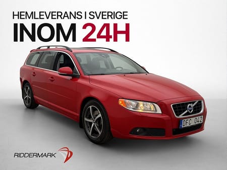 Volvo V70 D4 AWD Momentum Taklucka Skinn Värm Navi Drag