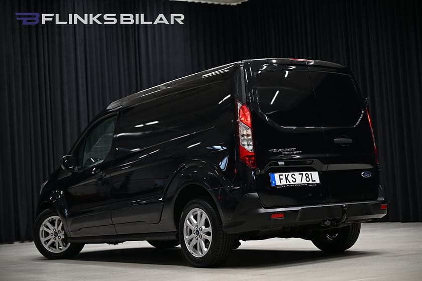 Bild 4 av Ford Transit Connect 230 LWB 100HK L2 Drag|Värmare|M/K-Värmare|EnÄgare|Moms