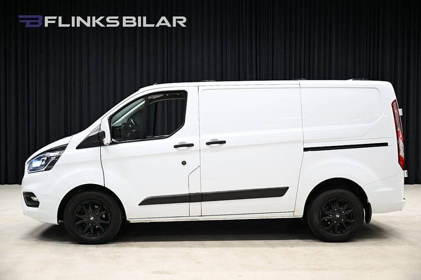 Bild 3 av Ford Transit Custom 280 130HK Automat|Dubbeldörr|Inredd|LED|NyKamrem
