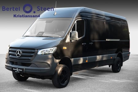 Mercedes-Benz Sprinter 319 CDI 4x4 Panel Van 319/43 KA | Fartsskriver | Tilhengerfeste